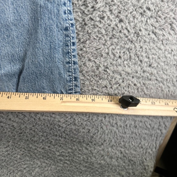 Vintage Gap 1969 Jeans Mens 30x30 Blue Cotton Denim Straight Leg Workwear Faded - Picture 10 of 11